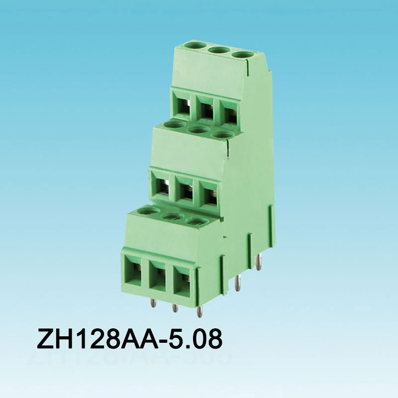 128 Front Splice PCB Skruvterminal