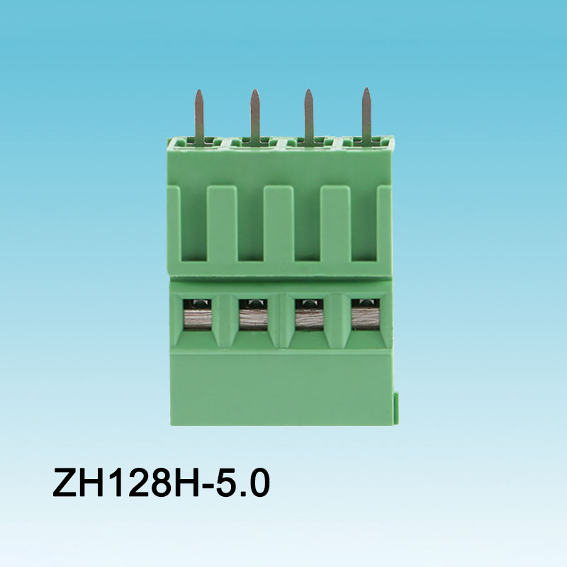 Grön 128 High Position PCB Skruvterminal