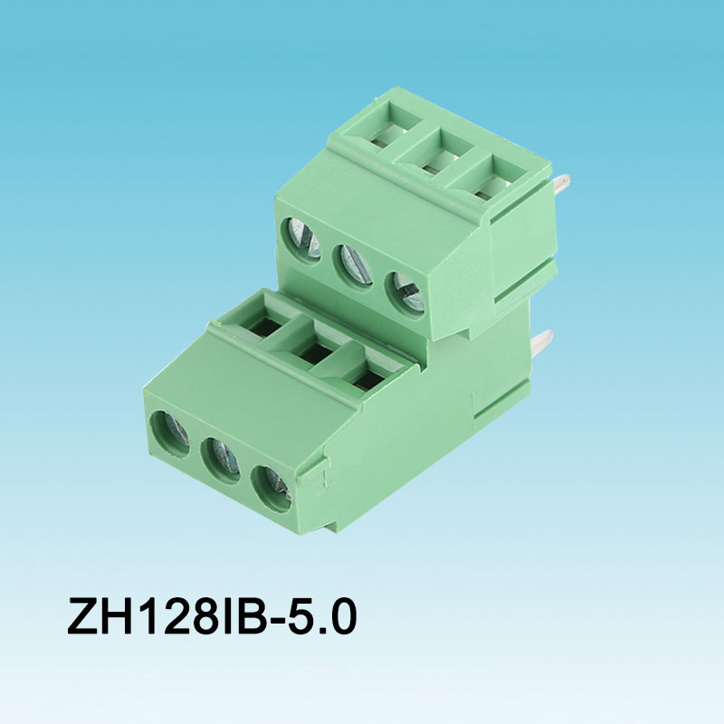 Modul 128 Grön PCB Skruvterminal