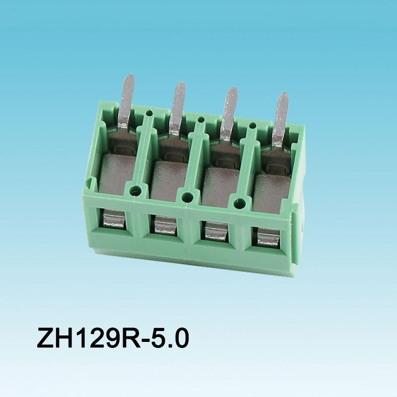 Byt ut 129-5.0 grön PCB-skruvterminal